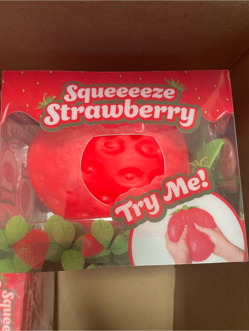 Squeeze Strawberry Squishy